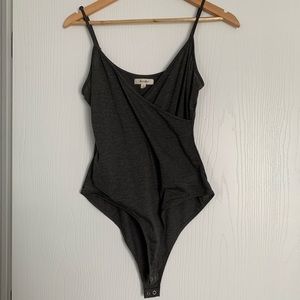 Wrap front bodysuit